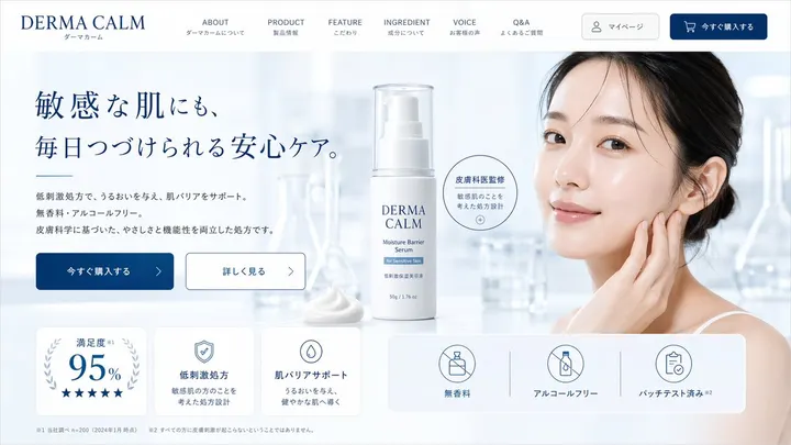 Interface interaction design — example composition