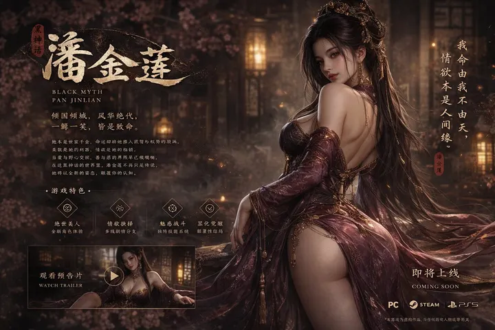 Mythological game cover template example