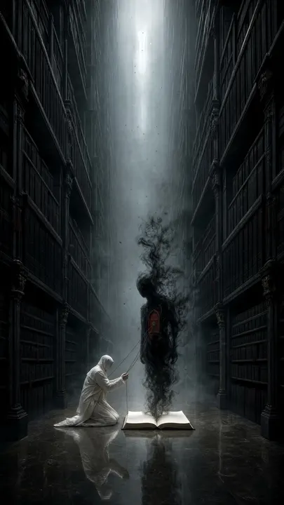 Underground archive concept poster template example