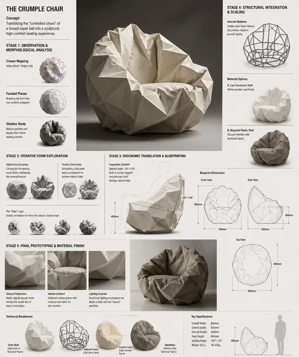 Product concept board template example